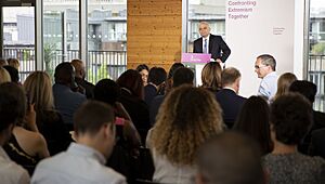 Home Secretary Javid talks about extremism
