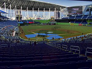 Inside Marlins Park