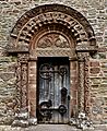 Kilpeck, The church of St. Mary and St. David, The magnificent Norman south doorway - geograph.org.uk - 4625889