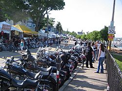 Laconia Bike Week 2007 Line-up.JPG