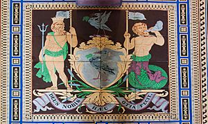 Liverpool Town Hall Encaustic Tiles Liverpool Arms and Moto