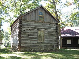 Log Cabin at Heg Park, Norway, Wisconsin