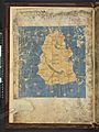 Map after Ptolemy's Geographia (Burney MS 111, f.1v)