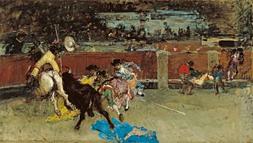 Marià Fortuny i Marsal Bullfight