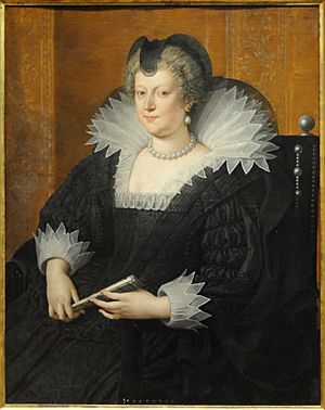 Marie de' Medici, 1616, by Frans Pourbus the Younger - Art Institute of Chicago - DSC00092