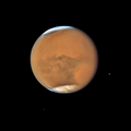 Mars, image taken by NASA's Hubble Space Telescope, July 2018
