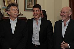 Mauricio Macri participó del homenaje en la Legislatura a Sebastián Battaglia (8253202450)