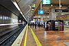 Westbound view from Melbourne central platform 3