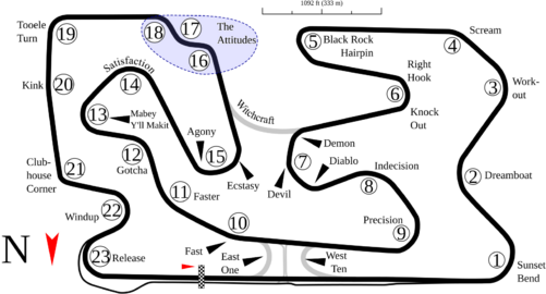 Miller Motorsports Park - Main Course