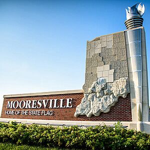 Mooresville Indiana Welcome Sign