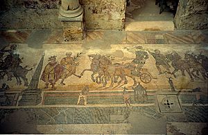 Mosaic in Villa Romana del Casale, by Jerzy Strzelecki, 13