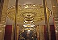 Municipal Auditorium art deco chandelier