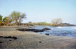 Old Airport Beach Morning, near Kailua-Kona, Hawaii
