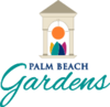 Official logo of Palm Beach Gardens, Florida