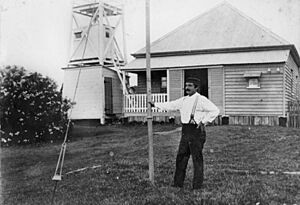 Pilot Station house at Bulwer, Moreton Island, 1908 (7877937180)
