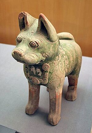 Pottery dog 1