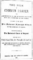 Prayer book of the REC in the Dominion of Canada