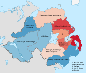 Religion Or Religion Brought Up In Northern Ireland New Districts 2011 Census