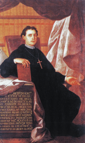Retrato de Frei Manuel do Cenáculo (1771) - António Joaquim Padrão (Academia das Ciências de Lisboa)