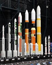 Rockets of NASDAandJAXA scalemodels-atJAXATsukubaSpaceDome20250607