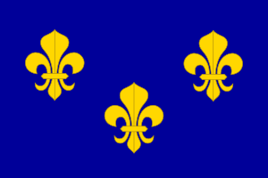 Royal Flag of France.svg