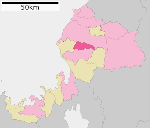 Location of Sabae in Fukui Prefecture