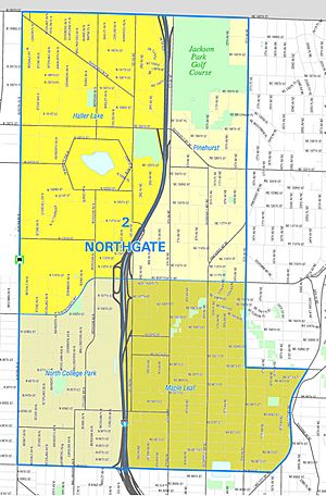 Seattle - Northgate map