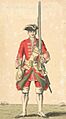 Soldier of 32nd regiment 1742