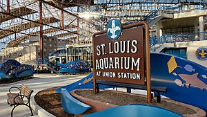 St. Louis Aquarium at Union Station Entrance