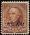 Stamp 1899 10c USopGUAM