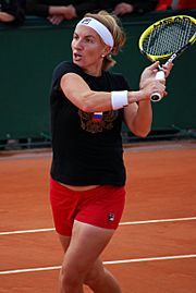 Svetlana Kuznetsova at Roland Garros 2011