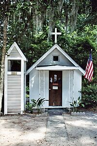 The Smallest Church in America, McIntosh Co, GA, US