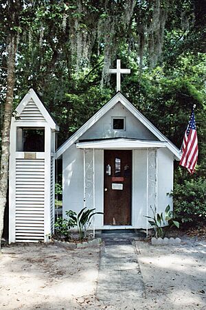 The Smallest Church in America, McIntosh Co, GA, US