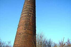 The main chimney at Chatterley Whitfield