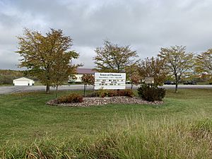 Town of Thomson sign