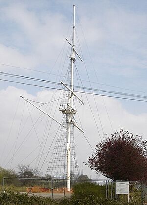 Training mast at H.M.S. Ganges - geograph.org.uk - 1247847