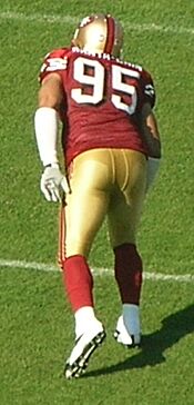 Tully Banta-Cain at Rams at 49ers 11-16-08