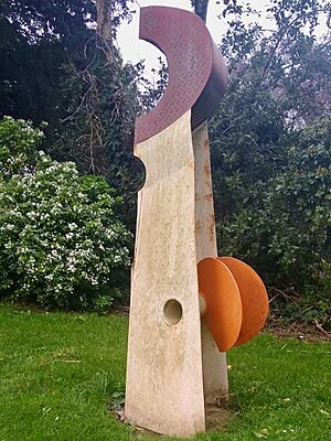 Unidentified sculpture 2 at Farnham Library