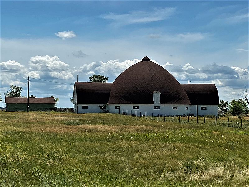 Image Urbain Cote Round Barn NRHP 86002755 Rolette County, ND