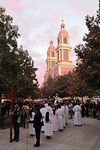 Vía Crucis en Rancagua