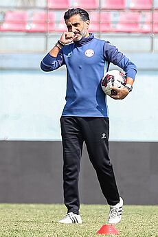 Wael Gharzeddine, training 2025 (cropped)