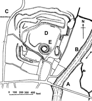 Wallingford Castle Plan