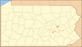 Weiser State Forest Locator Map