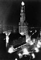 Woolworth Building at night, New York City
