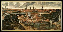 Zicht op Gent 1540