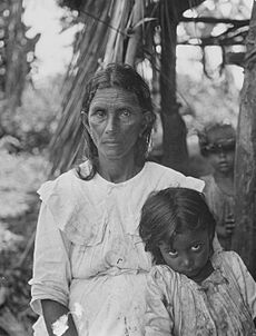 1919 Native woman and child in Baracoa, Cuba