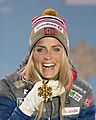 20190227 FIS NWSC Seefeld Medal Ceremony Therese Johaug 850 5308 Therese Johaug