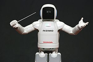 ASIMO Conducting Pose on 4.14.2008