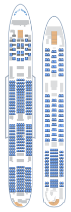 Airbus A380 seatmap