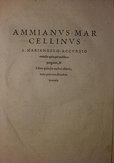 Ammianus Marcellinus 1533